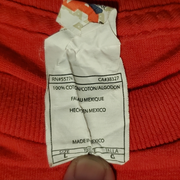 Vintage Alstyle T-shirt Home Alone Merry Christmas Holiday LARGE Red Xmas Kevin - Picture 4 of 5